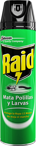Raid® Mata Polillas y Larvas